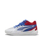 Puma Баскетболни обувки Dagger с контрасти - Черен/Небесносин/Шам фъстък зелено
