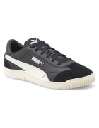 Puma Дамски спортни обувки - естествена кожа - черни - равна подметка
