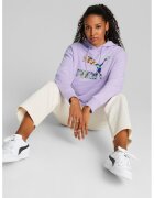 Puma Дамски суичър CLASSICS Logo Infill Hoodie - Памук -