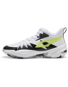 Puma Кецове Genetics White-Electric Lime 28959