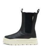 Puma Кожени боти Mayze Stack Chelsea - Черен/Мръснобял
