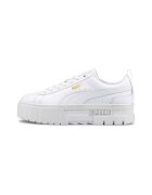 Puma Кожени спортни обувки Mayze Classic с равна платформа - Златист/Черен