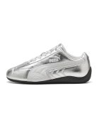 Puma Кожени спортни обувки Speedcat с метализиран ефект