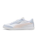 Puma Кожени спортни обувки Vikky Star - Бял/Черен/Светло