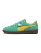 Puma Спортни обувки Palermo с велур и кожа - Бял/Ледено синьо
