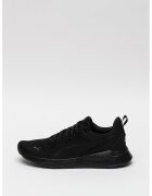 Puma Мрежести спортни обувки Anzarun Line с еко кожа - Бял/Черен