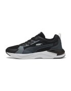 Puma Мрежести спортни обувки X-Ray 3 с еко кожа - Черен/Петролно синьо