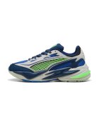 Puma Скосени спортни обувки Surge - Бял/Неоново зелено/Тъмносин