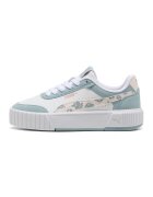 Puma Спортни обувки Carina Mia от еко кожа - Бял/Пепеляво сиво