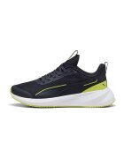 Puma Спортни обувки Flyer Lite 3 с мрежа и лого - Ултрамарин синьо/Лайм зелено