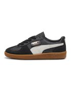 Puma Спортни обувки Palermo от велур и еко кожа - Бял/Черен