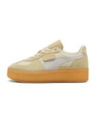 Puma Спортни обувки Palermo с велур - Жълт/Сиво-бежов