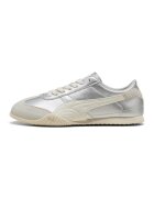 Puma Спортни обувки под глезена Bella UT LEA с велур - Сребрист/Светло бежово