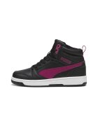Puma Спортни обувки Rebound от еко кожа - Оранжев/Маслинено зелено