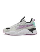 Puma Спортни обувки с текстил - Сив/Аквамарин син/Розово