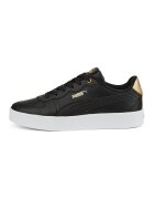 Puma Спортни обувки Skye Clean от еко кожа - Златист/Черен
