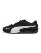 Puma Спортни обувки Speedcat с велур - Бял/Черен