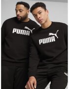 Puma Суитшърт с лого - Бял/Черен