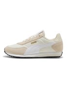 Puma Унисекс спортни обувки St Miler Rise с велур и мрежа - Бял/Черен