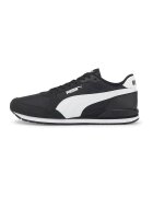 Puma Унисекс спортни обувки ST Runner v3 от еко кожа и текстил - Бял/Черен