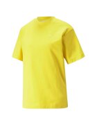 Puma YONA SUNP Mock Neck Tee - 537977-41 - жени - жълто