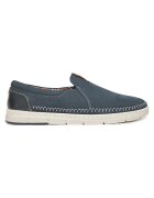 Quiksilver Мъжки мокасини STONE2-21 MB - естествена кожа - тъмносини