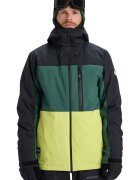 Quiksilver Ски яке Sycamore Block - Зелен/Черен
