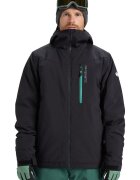 Quiksilver Зимно яке Titano Skin - Зелен/Черен