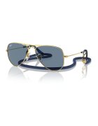 Ray-Ban Слънчеви очила Aviator с метална рамка - Златист/Тъмносин