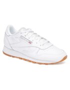 Reebok Дамски кецове - естествена кожа - бели