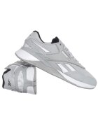 Reebok Дамски спортни обувки HP2646 - Текстил/Естествена кожа - Сиво/Бяло