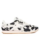 Reebok Дамски спортни обувки кремав/черен - велур и синтетичен материал