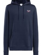 Reebok Суичър с кенгуру джоб и лого детайл
