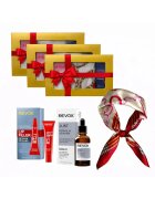 Revox 3 x Подарочен комплект Elysa – Серум Retinol в Squalane 30ml - Филър за устни 12ml - Шал