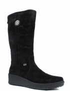 Rieker Дамски боти - Samtcalf Fino Boots - черни