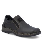 Rieker Mъжки кожени обувки slip-on 05370-00