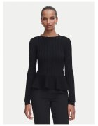 Rinascimento Дамска блуза slim fit с дълъг ръкав - вискоза полиестер полиамид