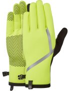 Ronhill Ръкавици за бягане Wind-Block FW 2025-Черно/Жълто-M