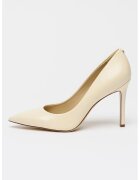 Sam Edelman Кожени обувки Hazel с остър връх - Слонова кост