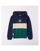 Sarabanda Суичър с качулка Color block за момче - 0.7435 - Многоцветен - Зелен/Бежов/Многоцветен/Тъмносин
