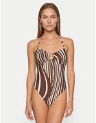 SEAFOLLY Дамски бански - - графичен принт - синтетичен материал