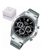 Seiko Мъжки часовник SBTR013 - кварцов механизъм - верижка от неръждаема стомана - водоустойчив 10 BAR - размери 42 -5x47x12 мм
