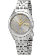 Seiko Мъжки часовник SNKL19J1 автоматичен от неръждаема стомана сребрист 38x45.5x10.5мм