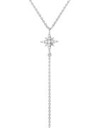 Sereine Колие Celestial от бяло злато 14K с 10 естествени диаманта 0.15 кт - 42 см