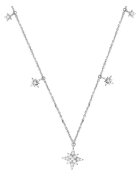 Sereine Колие Celestial от бяло злато 14K с 29 естествени диаманта 0.15 кт - 33 см
