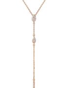 Sereine Колие Serene от розово злато 14K с 29 естествени диаманта 0.14 кт - 41 см