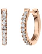 Sereine Обеци Idyll от розово злато 14K с 20 естествени диаманта 0.30 кт