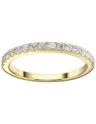 Sereine Пръстен Eternity Tennis от жълто злато 14K с 16 естествени диаманта 0.35 кт - размер