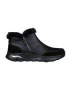 Skechers Боти от велур и кожа Arch Fit с еко пух