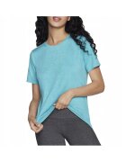 Skechers Дамска тениска TS104-WAQ - Синя - Полиестер